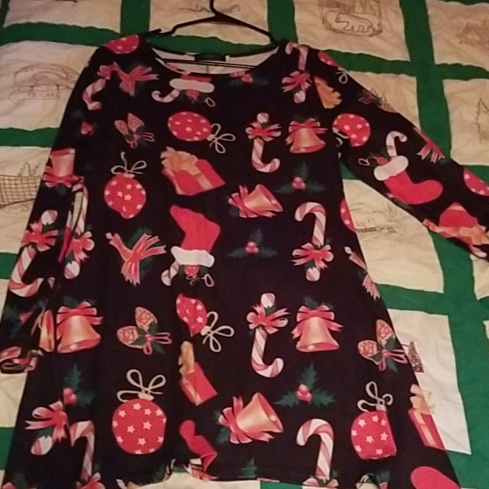 Holiday dress tunic